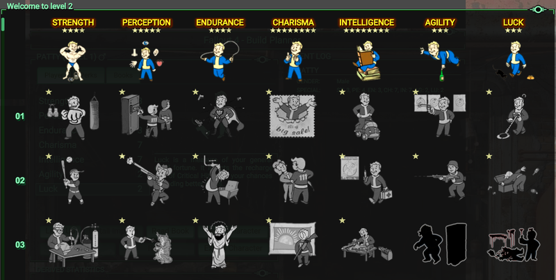 Illustration for article titled New Tool Lets You Build A Fallout 4 Character's Stats Early